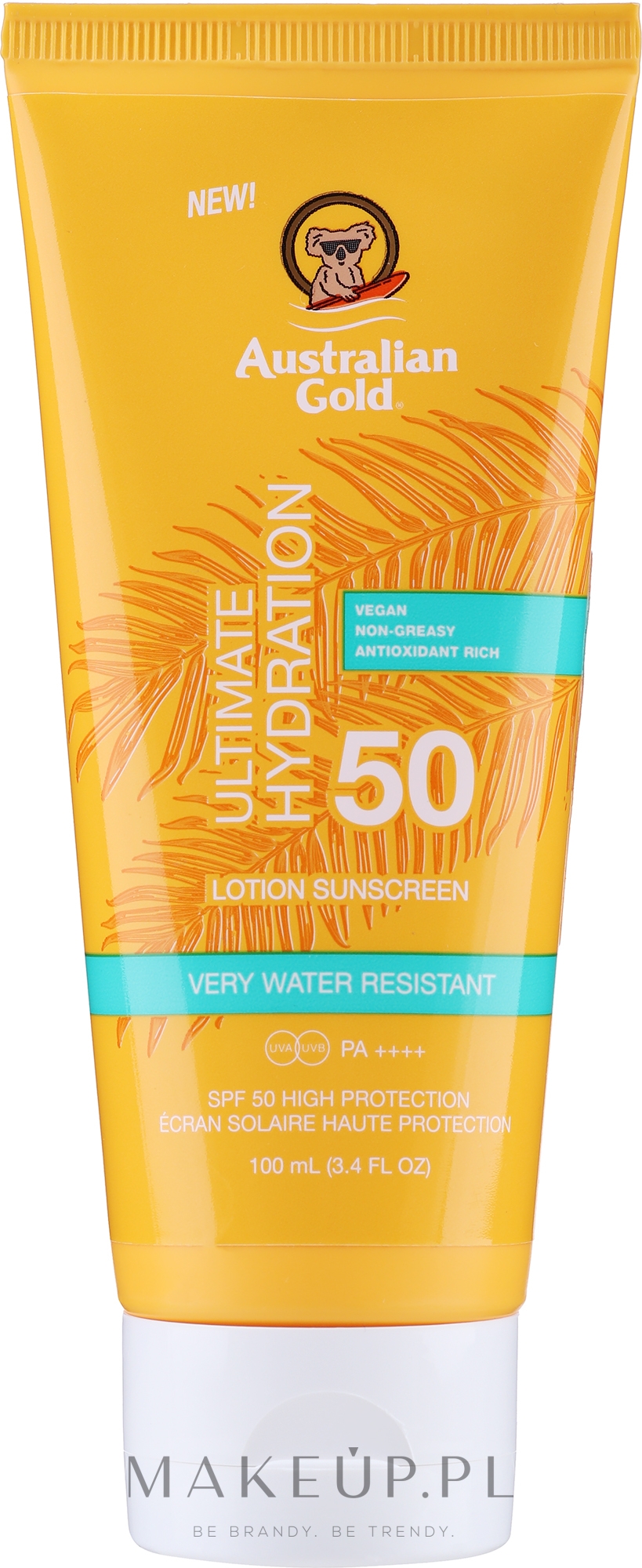 Balsam z filtrem przeciwsłonecznym - Australian Gold Utimate Hydration Sunscreen Lotion SPF 50  — Zdjęcie 100 ml
