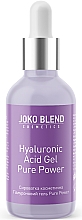 Hialuronowy żel do twarzy z mucyną ślimaka - Joko Blend Hyaluronic Acid Gel Pure Power — Zdjęcie N1