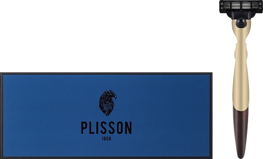 Maszynka do golenia - Plisson Joris M3 Odyssey Shaver Rosewood Gold Finish — Zdjęcie N1