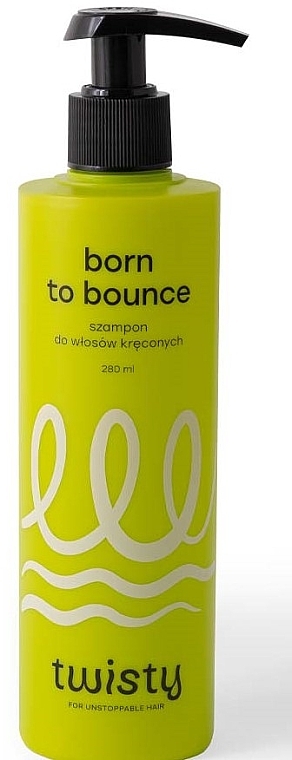 Szampon do włosów kręconych z awokado i elastyną - Twisty Born to Bounce Shampoo  — Zdjęcie N1