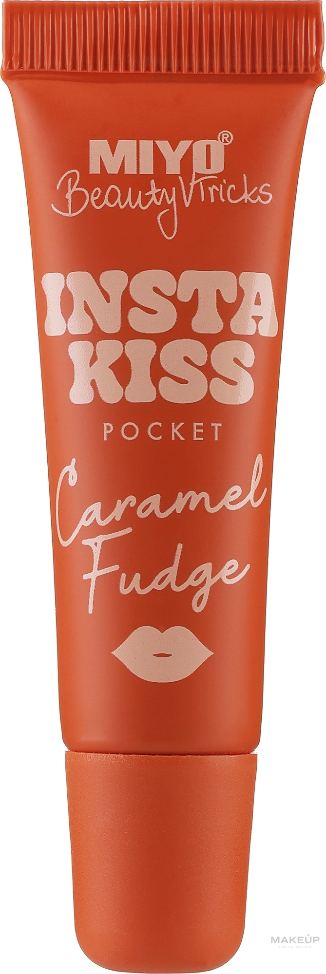 Balsam do ust - Miyo Insta Kiss Pocket — Zdjęcie Caramel Fudge