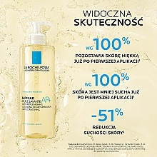 PRZECENA! Oliwka do kąpieli do skóry suchej, wrażliwej i problematycznej - La Roche-Posay Lipikar Cleansing Oil AP+ * — Zdjęcie N4