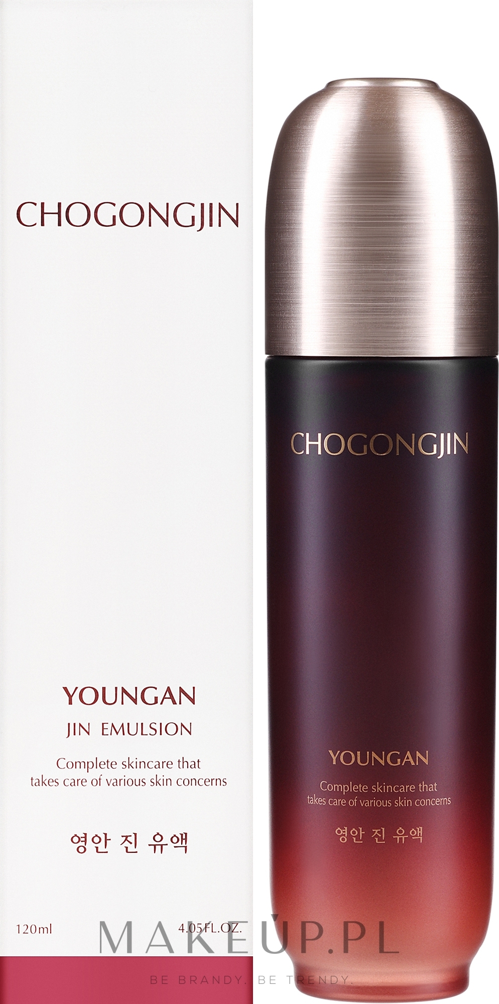 Przeciwstarzeniowa emulsja do twarzy - Missha Chogongjin Youngan Jin Emulsion — Zdjęcie 120 ml