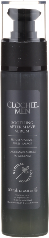 Łagodzące serum do twarzy po goleniu dla mężczyzn - Clochee Men Soothing After Shave Serum — Zdjęcie N3