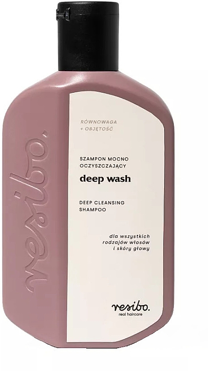 Głęboko oczyszczający szampon do włosów - Resibo Deep Cleansing Shampoo — Zdjęcie N1