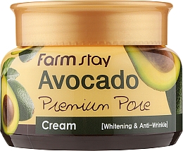 Rozjaśniający krem liftingujący z ekstraktem z awokado - FarmStay Avocado Premium Pore Cream — Zdjęcie N1