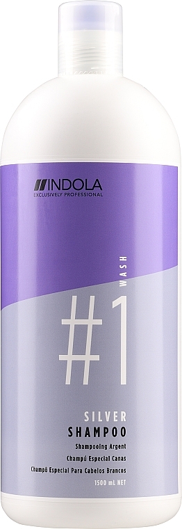 Szampon do włosów farbowanych - Indola Innova Color Silver Shampoo — Zdjęcie N6