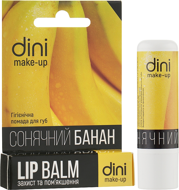 Pomadka do ust Słoneczny banan - Dini Lip Balm — Zdjęcie N2