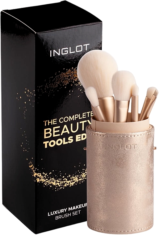 Zestaw pędzli do makijażu, 6 szt. - Inglot The Complete Beauty Tools Edit — Zdjęcie N1