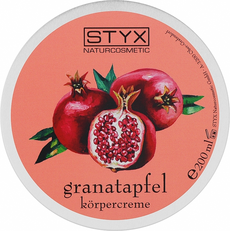 Krem do ciała Granat - Styx Naturcosmetic Pomegranate Body Cream