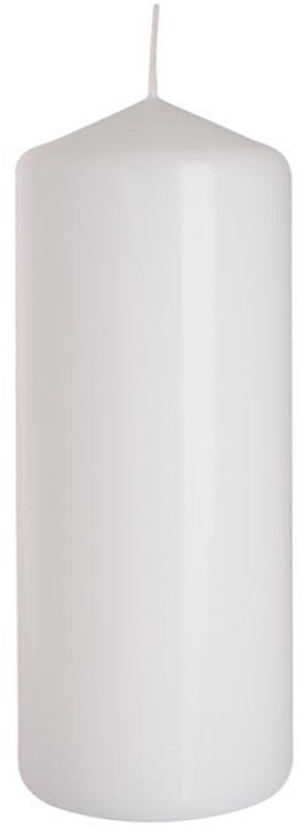 Świeca cylindryczna 60x150 mm, biała - Bispol — Zdjęcie N1