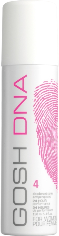Gosh DNA For Women 4 - Antyperspirant-dezodorant w sprayu
