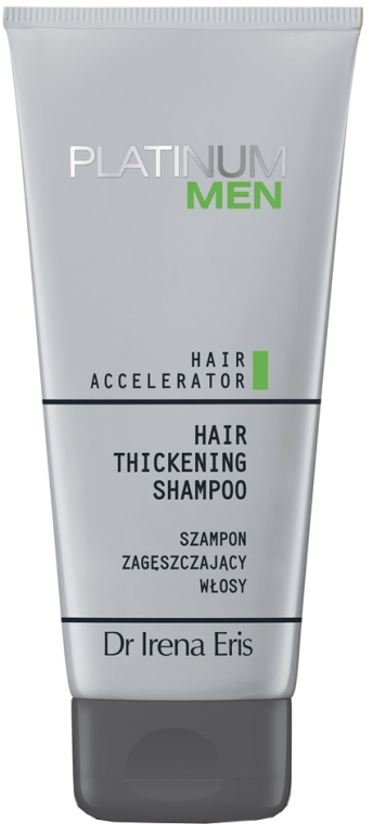 Szampon zagęszczający włosy - Dr Irena Eris Platinum Men Hair Accelerator Hair Thickening Shampoo
