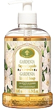 Naturalne mydło w płynie Gardenia - Saponificio Artigianale Fiorentino Gardenia — Zdjęcie N1