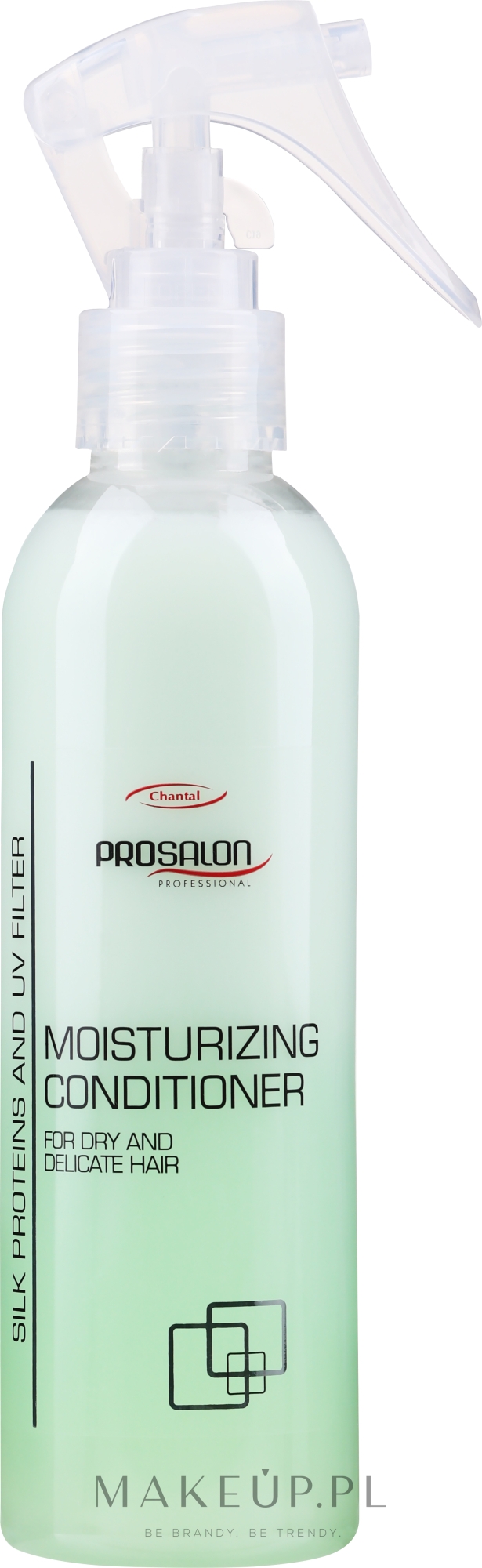 Dwufazowa nawilżająca odżywka w sprayu z prowitaminą B5 do włosów suchych i delikatnych - Prosalon Hair Care Conditioner — фото 200 g