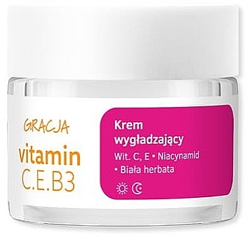 Wygładzający krem do twarzy - Gracja Vitamin C.E.B3 Cream — Zdjęcie N1