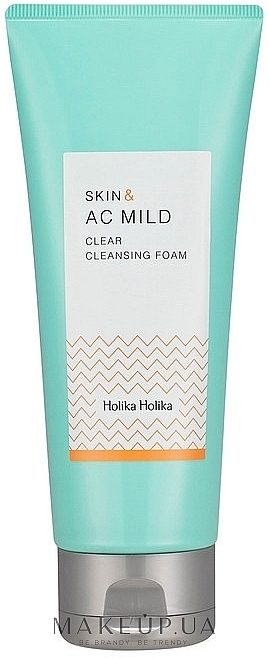 Pianka oczyszczająca do problematycznych typów skóry - Holika Holika Skin And AC Mild Clear Cleansing Foam  — Zdjęcie N1