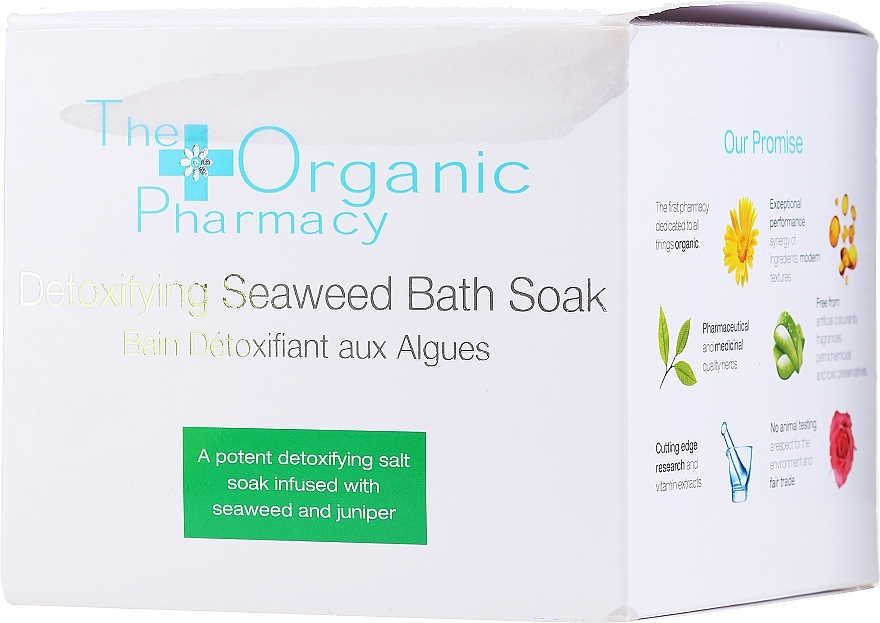 PRZECENA! Sól do kąpieli z algami - The Organic Pharmacy Detoxifying Seaweed Bath Soak * — Zdjęcie N3