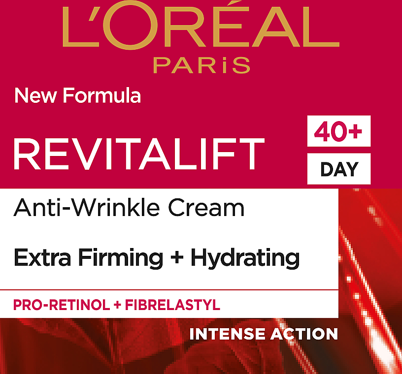 Przeciwzmarszczkowy krem z elastyną - L'Oreal Paris Revitalift Anti-Wrinkle + Strongly Firming Day Cream — Zdjęcie N9