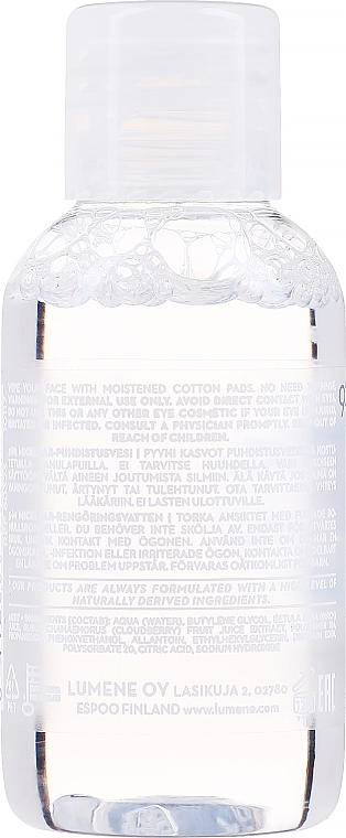 PREZENT! Płyn micelarny 3 w 1 - Lumene Lahde [Source] Pure Arctic Miracle 3 In 1 Micellar Cleansing Water — Zdjęcie N2