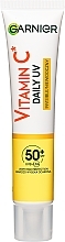 Fluid do twarzy - Garnier Skin Naturals Vitamin C Daily UV Brightenning Fluid SPF50+ — Zdjęcie N1