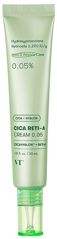 Krem do twarzy z 0,05% retinolem - VT Cosmetics Cica Reti-A Cream 0.05 — Zdjęcie N1