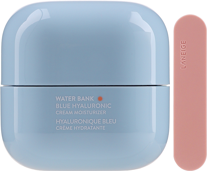 Nawilżający krem do twarzy z kwasem hialuronowym - Laneige Water Bank Blue Hyaluronic Cream Moisturizer — Zdjęcie N1