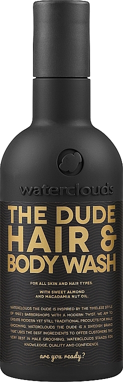 Szampon oczyszczjący - Waterclouds The Dude Hair And Body Wash — Zdjęcie N1