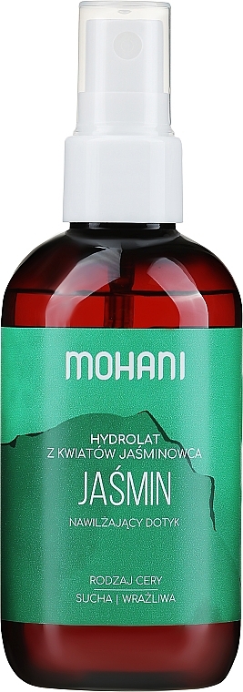 Hydrolat jaśminowy do cery suchej - Mohani