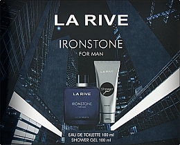 Kup La Rive Ironstone For Men - Zestaw (edt 100 ml + sh/gel 100 ml)