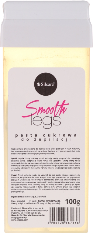 Pasta cukrowa do depilacji - Silcare — Zdjęcie N1