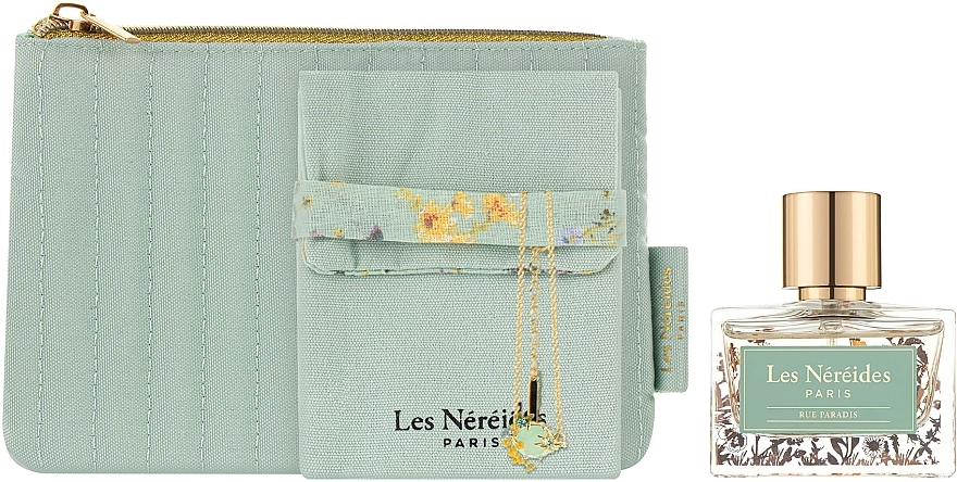 Les Nereides Rue Paradis - Zestaw (edp 30 ml + bracelet 1 pcs + pouch 1 pcs) — Zdjęcie N3