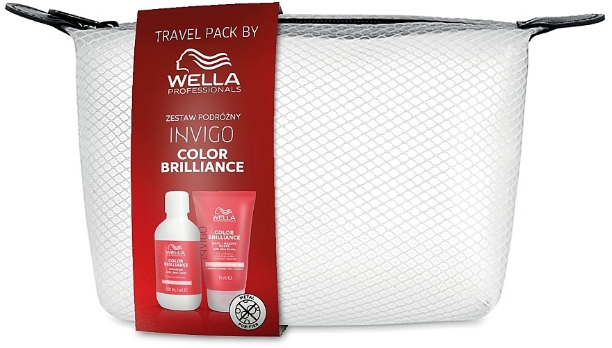 Zestaw - Wella Professionals Invigo Color Brilliance (sh/100ml + h/mask/75ml) — Zdjęcie N1