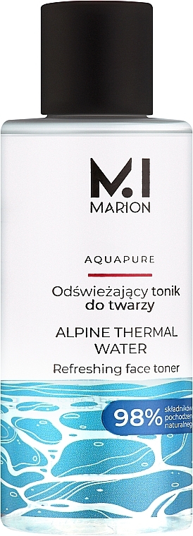 Odświeżający tonik do twarzy z wodą termalną - Marion Aquapure Alpine Thermal Water Face Toner