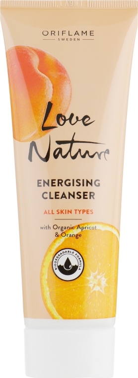 Żel do mycia twarzy Morela i pomarańcza - Oriflame Love Nature Energising Cleanser