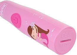 Elektryczna szczoteczka do zębów dla dzieci, różowa - Chicco — Zdjęcie N3