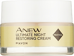 Ujędrniający krem do twarzy na noc z protinolem - Anew Ultimate Night Restoring Cream With Protinol — Zdjęcie N7