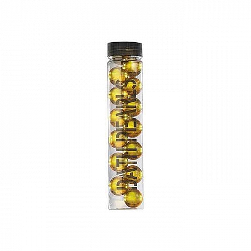 Żółte perełki do kąpieli Cytryna - Mades Cosmetics Stackable Transparent Bath Pearls — Zdjęcie N1