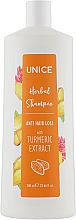 Kup Szampon ziołowy z kurkumą - Unice Herbal Shampoo Anti Hair Loss