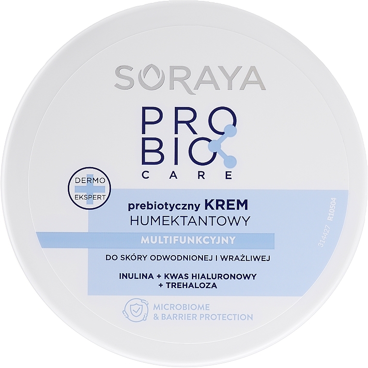Multifunkcyjny krem prebiotyczny Humektantowy do skóry suchej i wrażliwej - Soraya Probio Care Humectant Body Cream — Zdjęcie N1