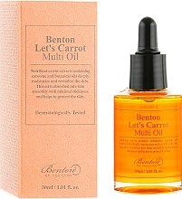 Kup Wielofunkcyjne serum z olejem z nasion marchwi - Benton Let’s Carrot Multi Oil