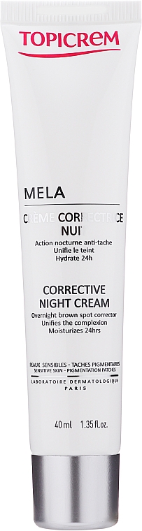 Korygujący krem na noc - Topicrem Corrective Night Cream — Zdjęcie N1
