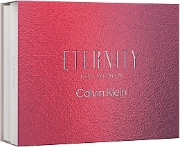 Calvin Klein Eternity For Women - Zestaw (edp/50 ml + b/lot/100 ml + sh/gel/100 ml) — Zdjęcie N3