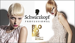 PRZECENA! Krem rozjaśniający do włosów blond - Schwarzkopf Professional BlondMe Blonde Lifting * — Zdjęcie N5