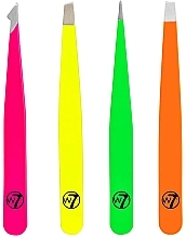 Zestaw neonowych pęset - W7 Glow Getter Neon Tweezer Set — Zdjęcie N2