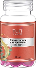 Kapsułki witaminowe do włosów farbowanych - Tufi Profi Premium — Zdjęcie N1