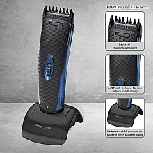 Maszynka do strzyżenia włosów + trymer PC-HSM/R 3052 NE, czarna z niebieskim - ProfiCare Hair & Beard Trimmer — Zdjęcie N4