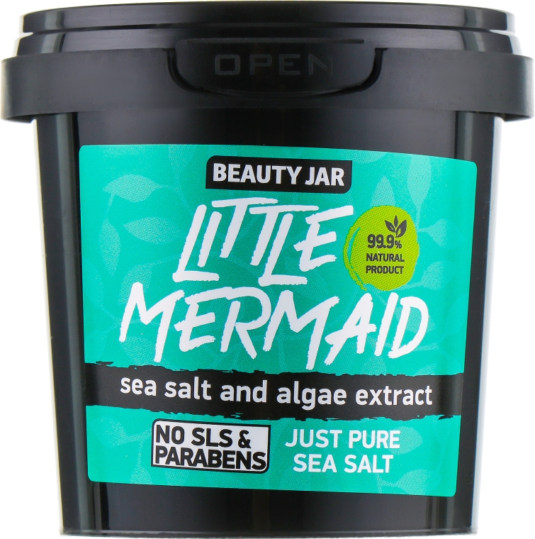 Morska sól do kąpieli z ekstraktem z alg - Beauty Jar Little Mermaid Sea Salt