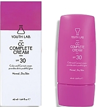 Krem CC z SPF30 dla skóry normalnej i suchej - Youth Lab. CC Cream Normal Dry SPF30 — Zdjęcie N1