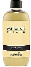 Wkład do dyfuzora zapachowego Honey & Sea Salt - Millefiori Milano Natural Diffuser Refill — Zdjęcie N1